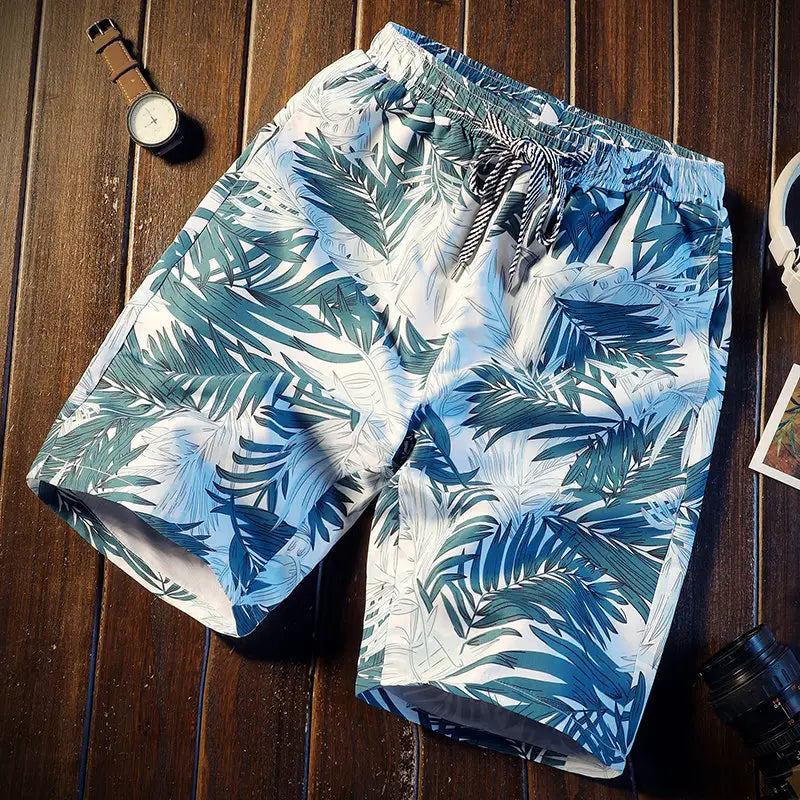 Palms Hawaiian Tropical Beach Shorts