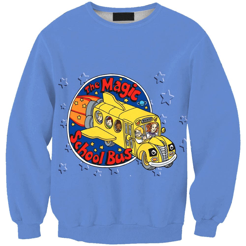 Das Magic School Bus Cartoon-Sweatshirt