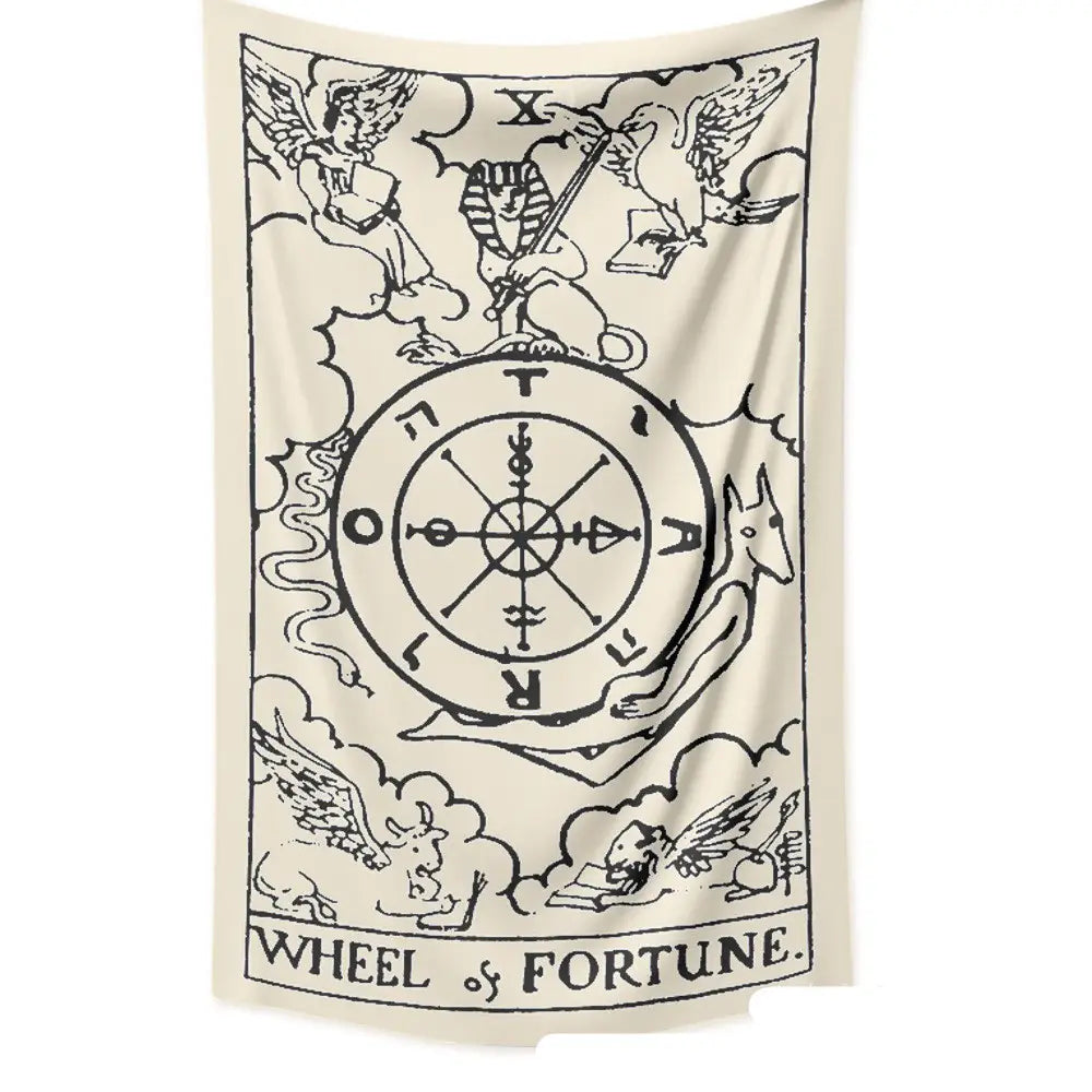 Tarot Card Astrology Tapestry Wall