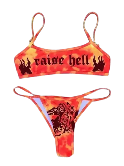 Raise Hell Bikini Set