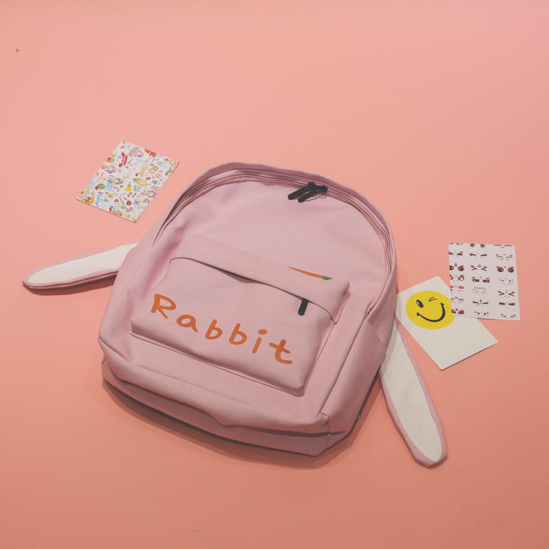 Cartoon Rabbit Ear School Backpack