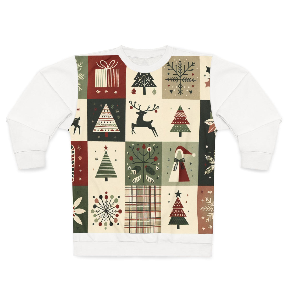 "Enchanted Yuletide Scene - Christmas Sweatshirt"