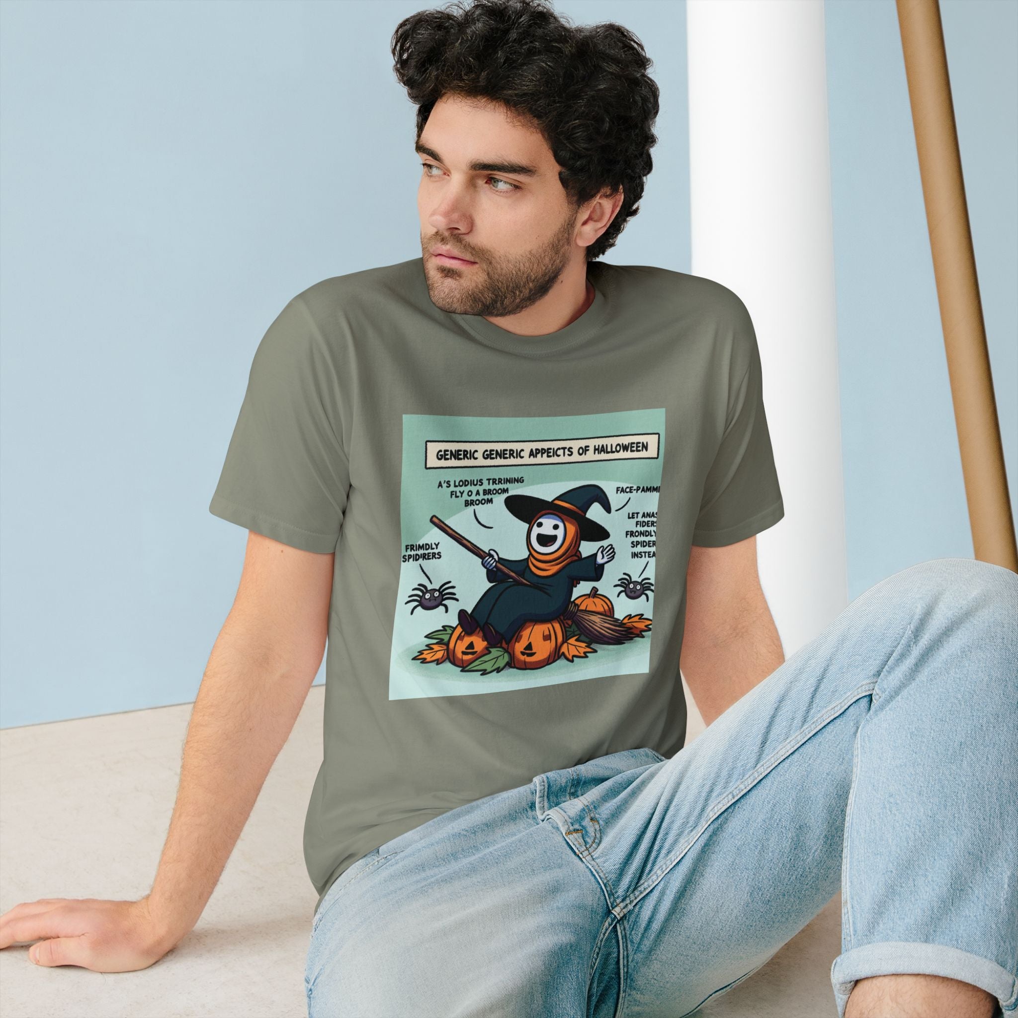 "Mystic Moonlight and Enchanting Shadows - Halloween T-shirt"