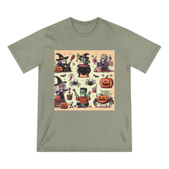 "Enigmatic Eve: Spooky Selection Halloween T-shirt"