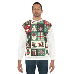 "Enchanted Yuletide Brilliance - Christmas Sweatshirt"