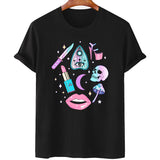 Witch Elements Pastel Goth T-shirt