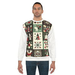 "Enchanted Yuletide Spectacle" - Christmas Sweatshirt