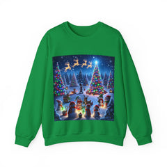 "Jubilant Yuletide Magic - Christmas Sweatshirt"