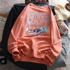 1997 Street Rod Nationals Vintage Sweatshirt Orange