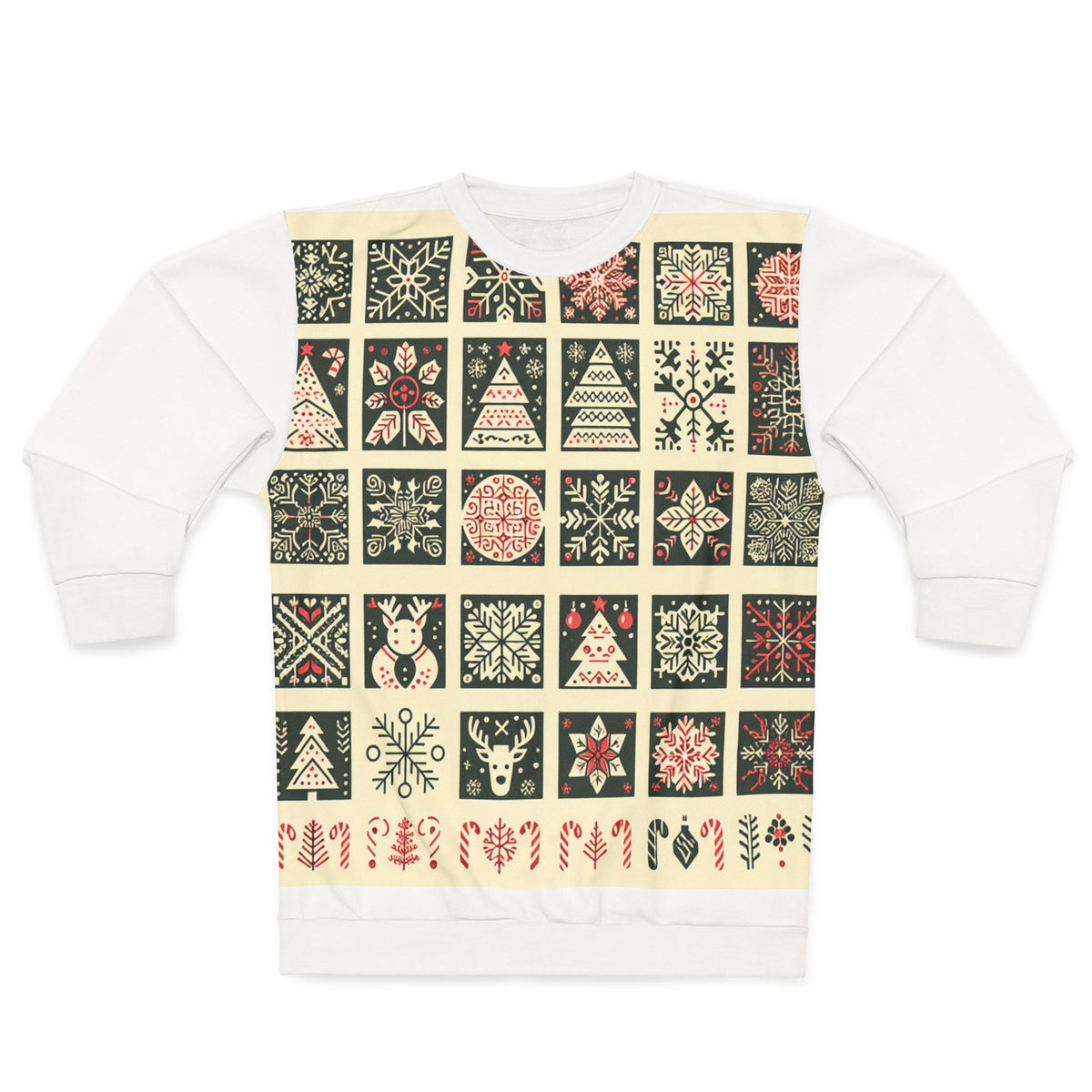 "Twinkling Wonderland Delight - Christmas Sweatshirt"