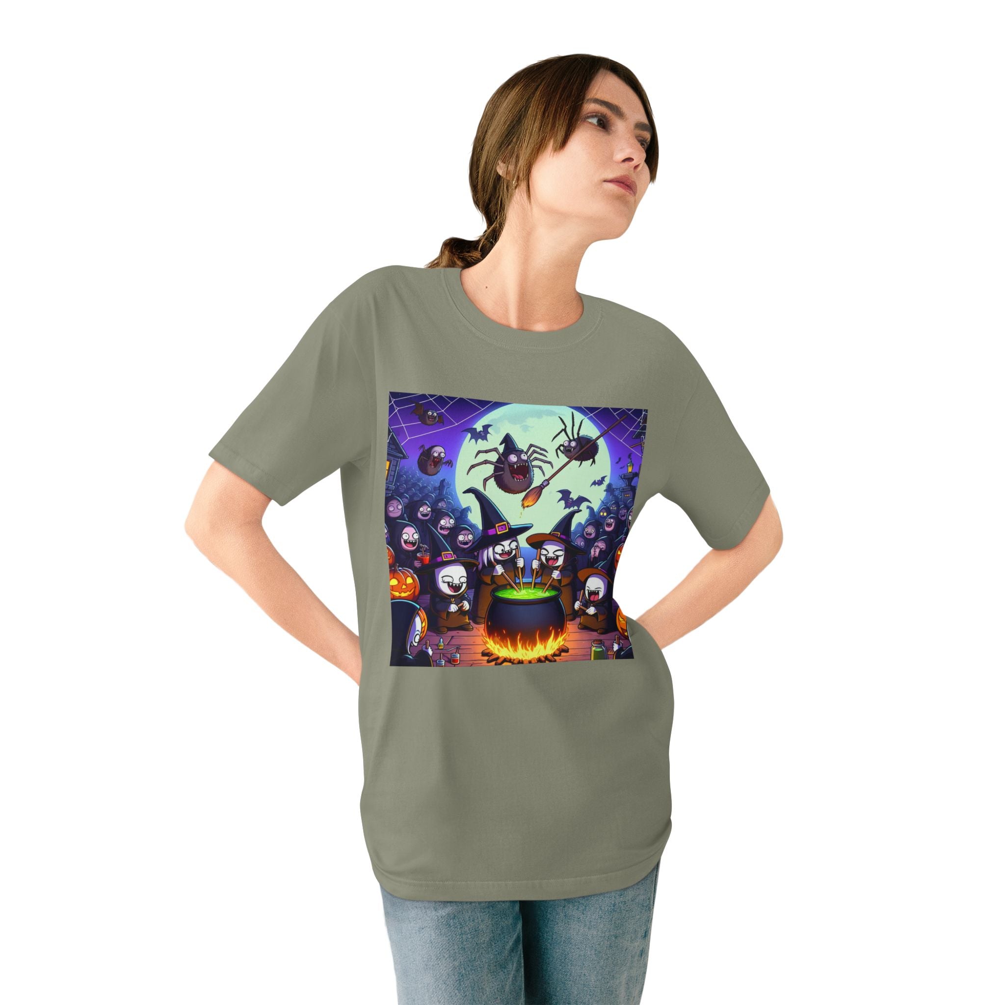 "Classic Spooky Portrayal - Halloween T-Shirt"