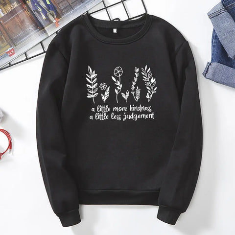 Little Less Judgement Vegan Sweatshirt