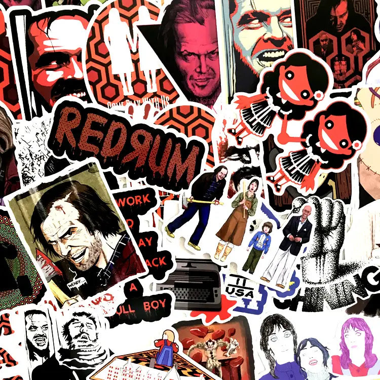 The Shining 45 Horror Stickers