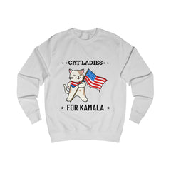 Cat Ladies For Kamala Long Sleeve O Neck Sweatshirt