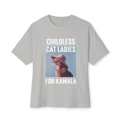 Childless Cat Ladies For Kamala Oversized Short Sleeve TShirt