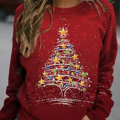 3D Christmas Printing Sweatshirt