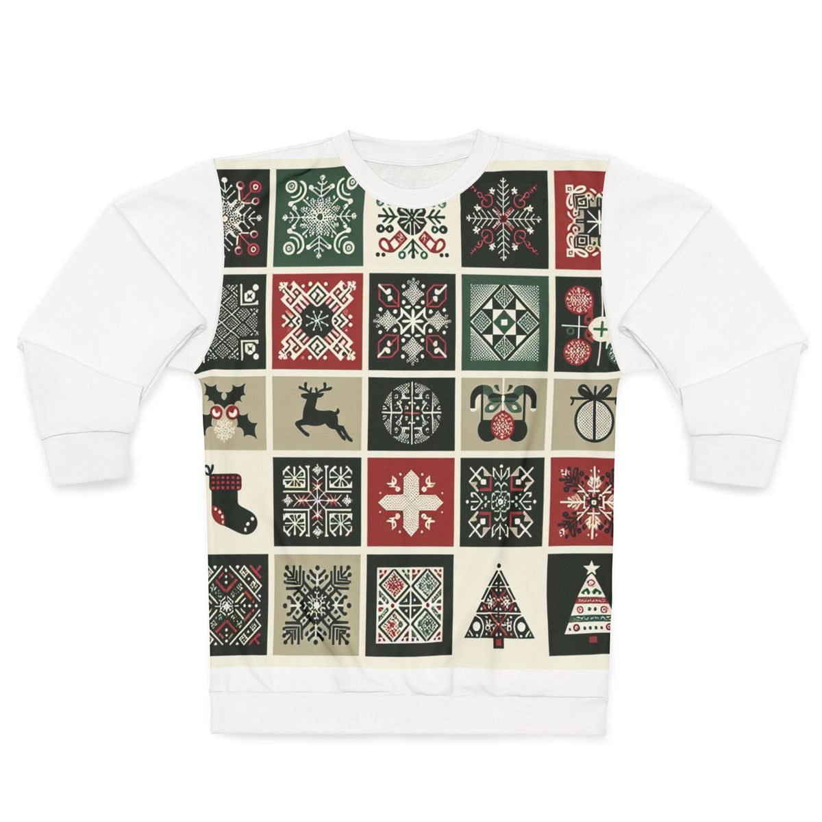 "Enchanting Holiday Spirit - Christmas Sweatshirt"