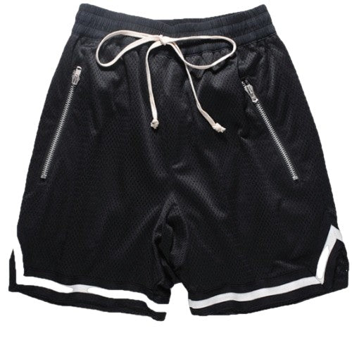 Sport Shorts with Zipper - Black / M - Short Pants