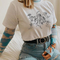 Aesthetic Angel Vintage T-Shirt