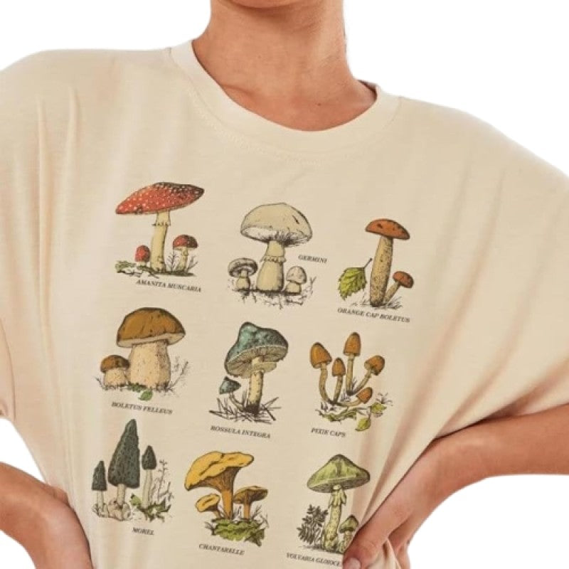 Mushroom Vintage T-Shirt