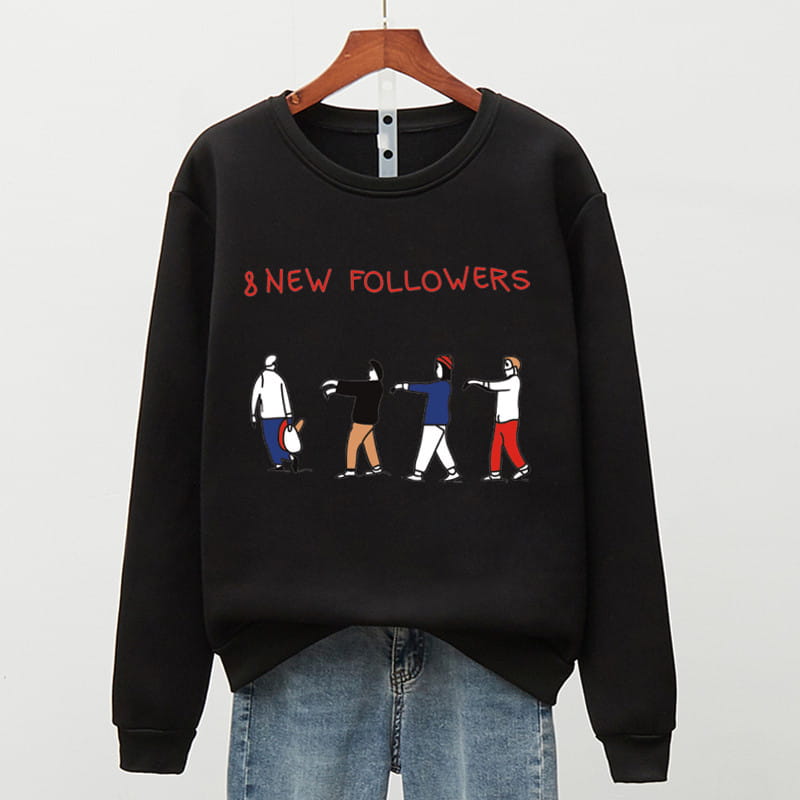 8 New Followers Sweatshirt