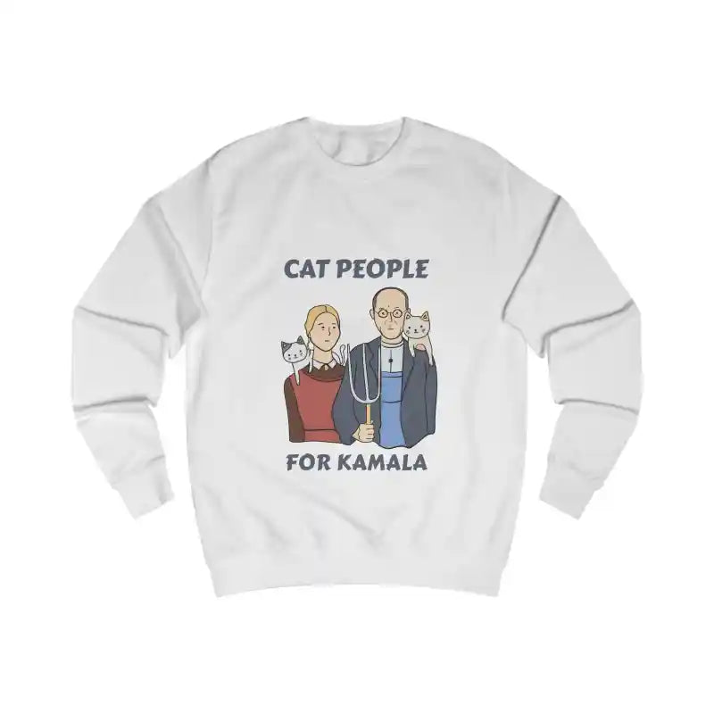 Cat People For Kamala Long Sleeve Sweatshirt