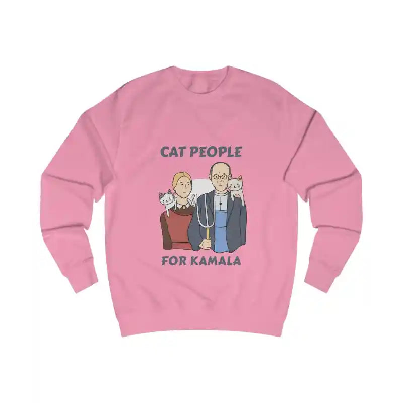 Cat People For Kamala Long Sleeve Sweatshirt