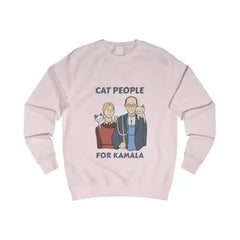 Cat People For Kamala Long Sleeve Sweatshirt