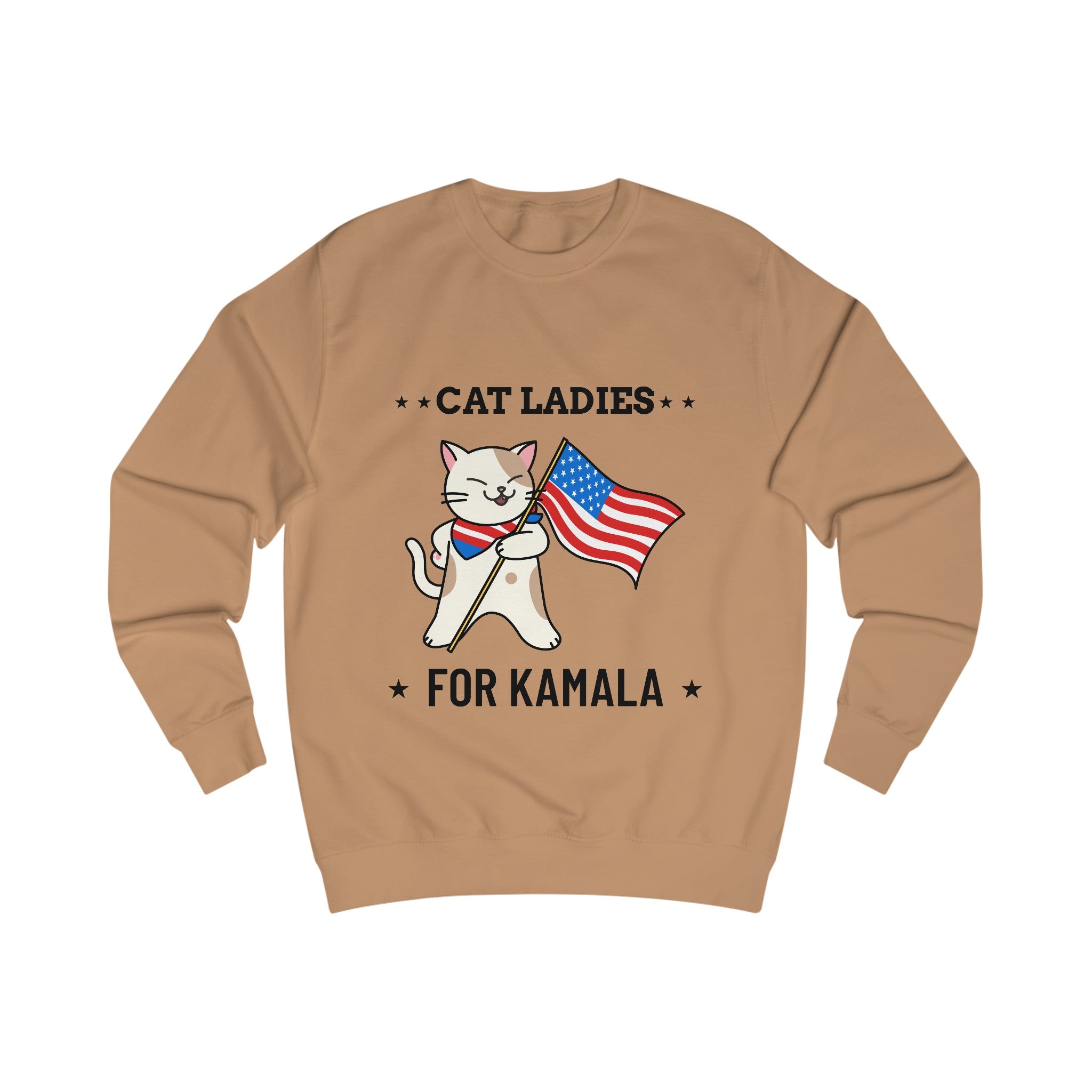 Cat Ladies For Kamala Long Sleeve O Neck Sweatshirt