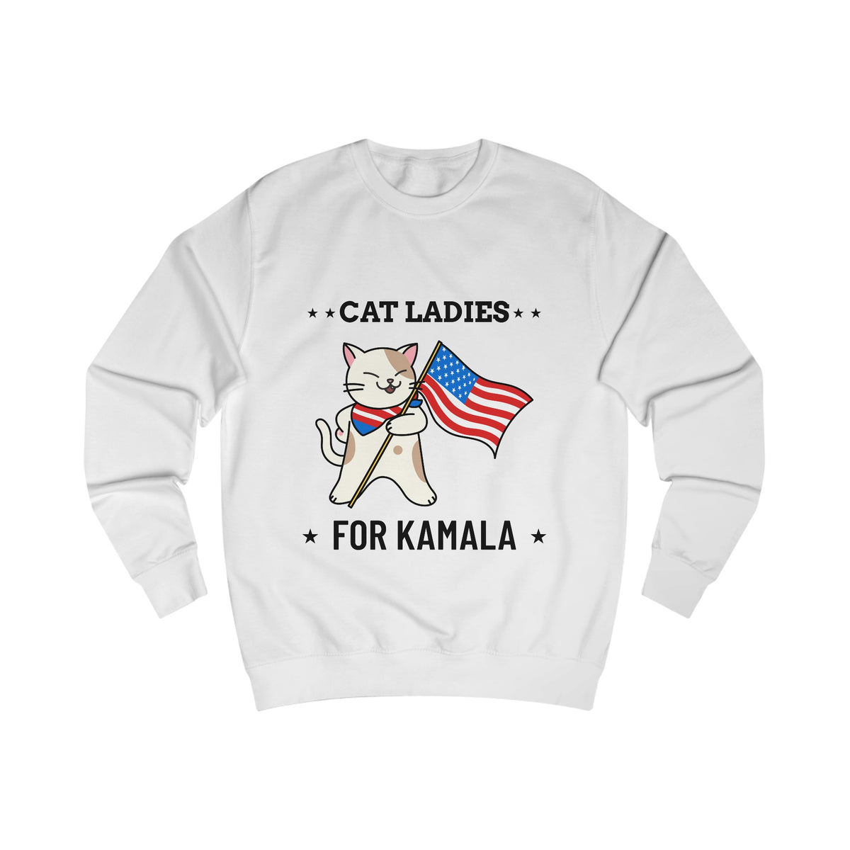 Cat Ladies For Kamala Long Sleeve O Neck Sweatshirt