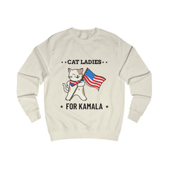 Cat Ladies For Kamala Long Sleeve O Neck Sweatshirt