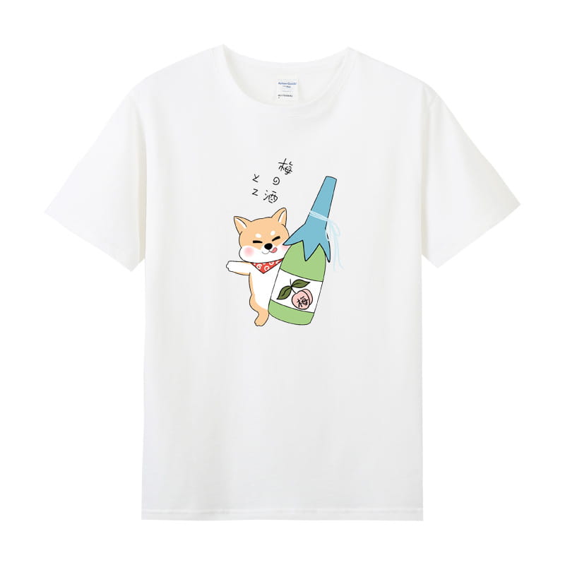 Funny Kawaii Cute Shiba Inu Dog T-shirt
