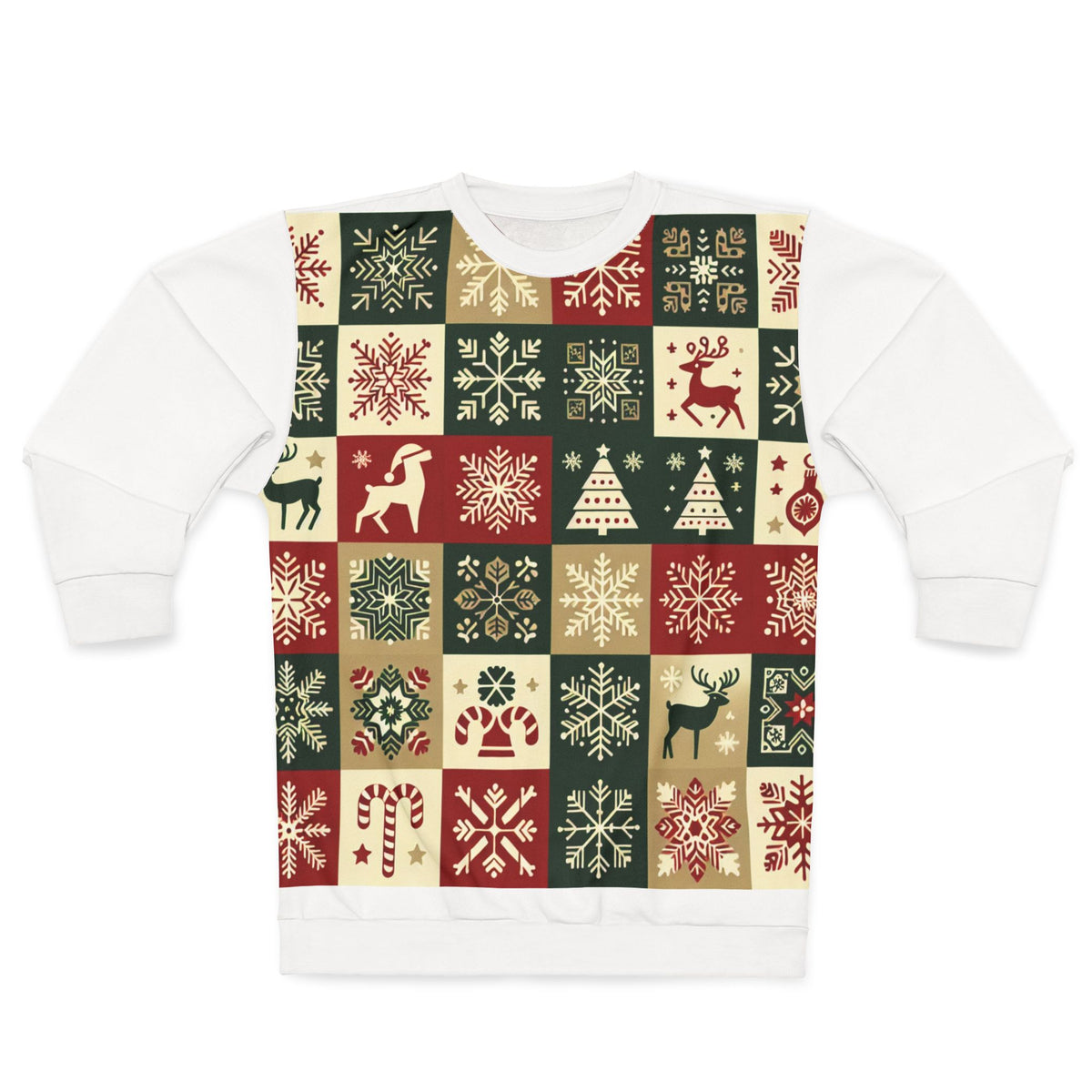 "Frosted Festivity - Christmas Sweatshirt"