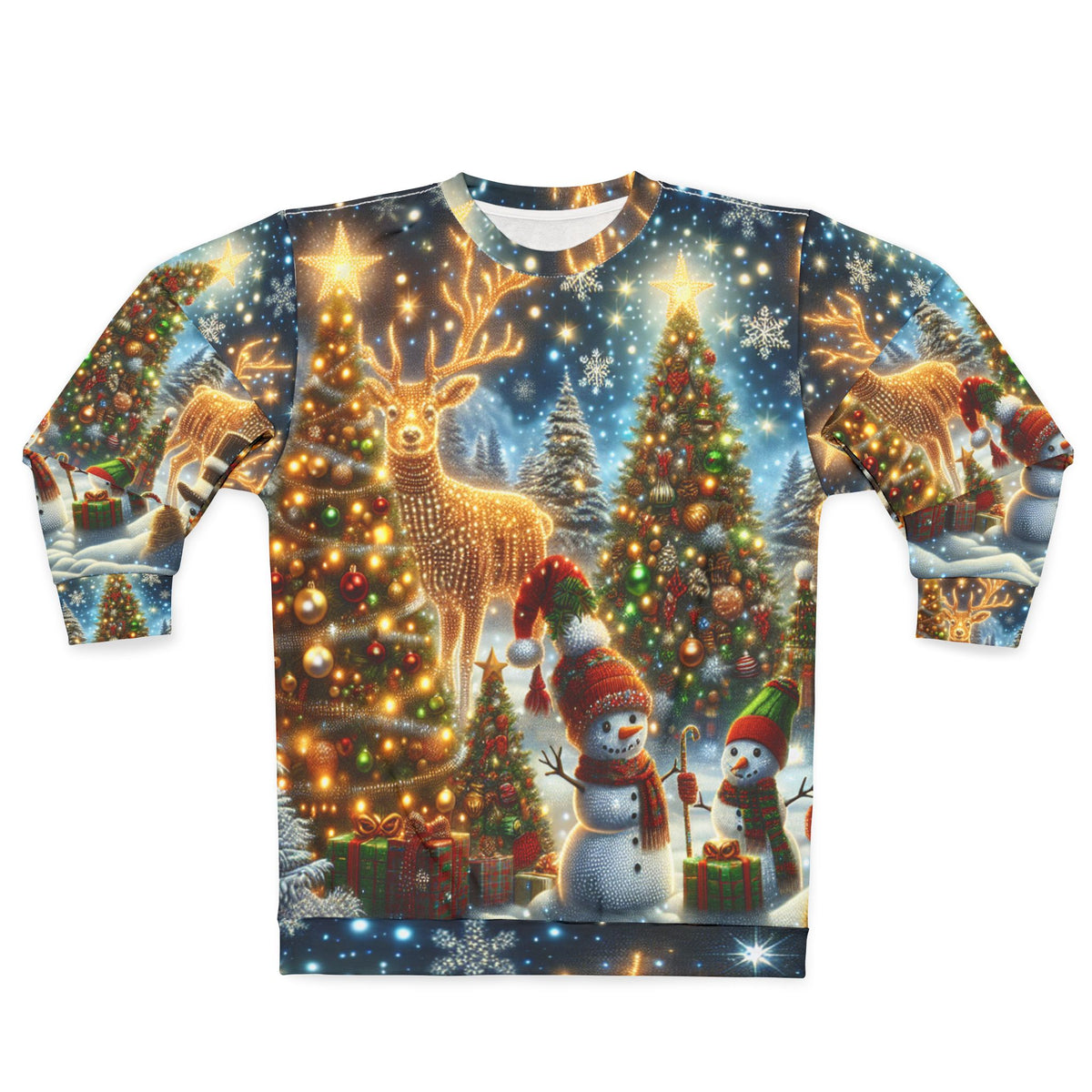 "Enchanted Yuletide Wonderland - Christmas Sweatshirt"