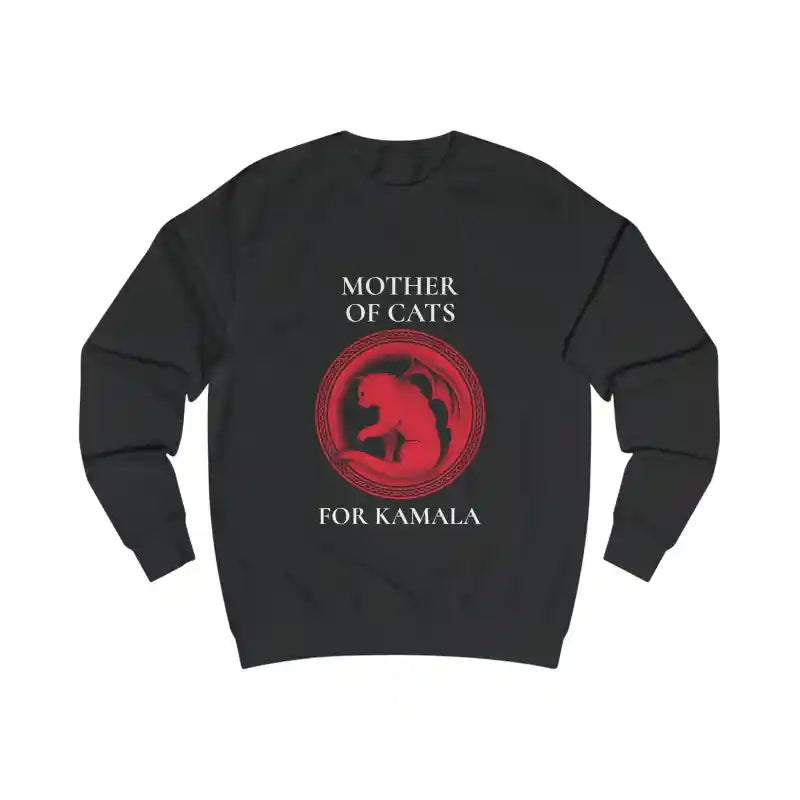 Mother of Cats For Kamala Long Sleeve Sweatshirt