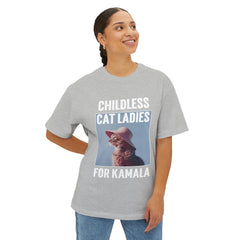 Childless Cat Ladies For Kamala Oversized Short Sleeve TShirt