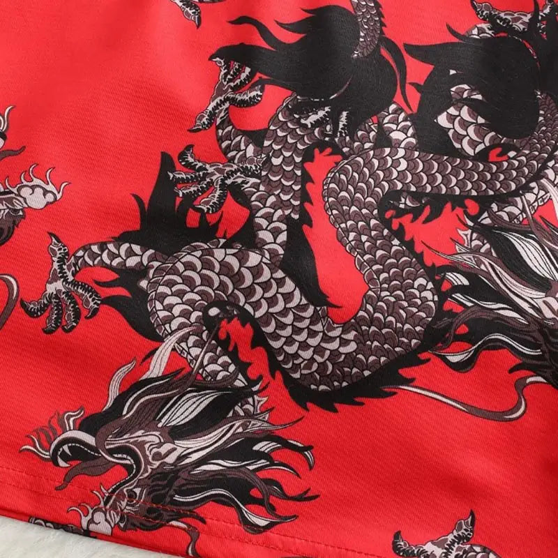 Dragon Short Skirt and Top