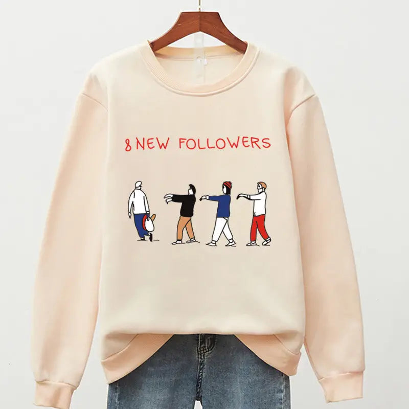 8 New Followers Sweatshirt