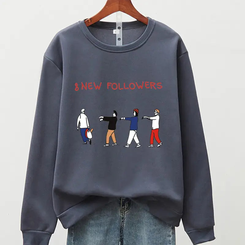 8 New Followers Sweatshirt