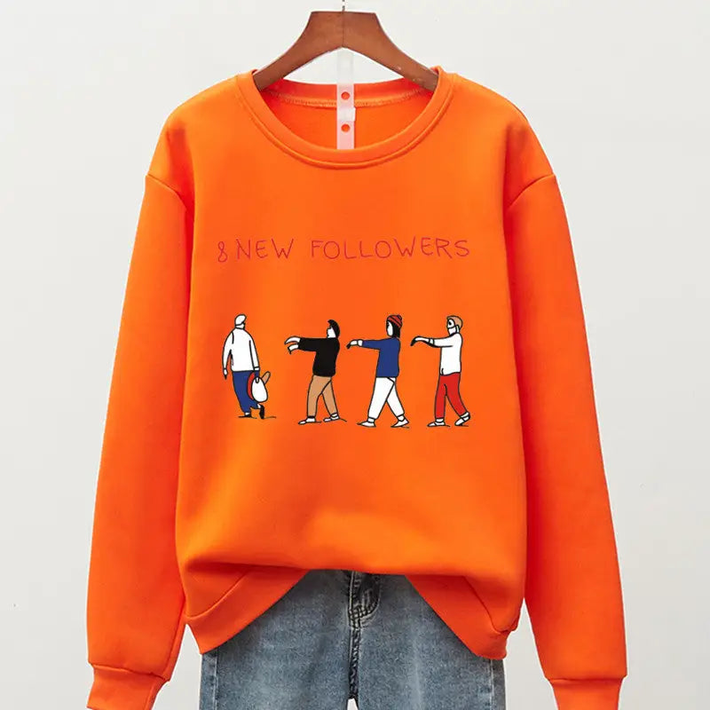 8 New Followers Sweatshirt