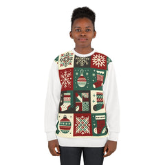 "Enchanting Yuletide Celebration - Christmas Sweatshirt"