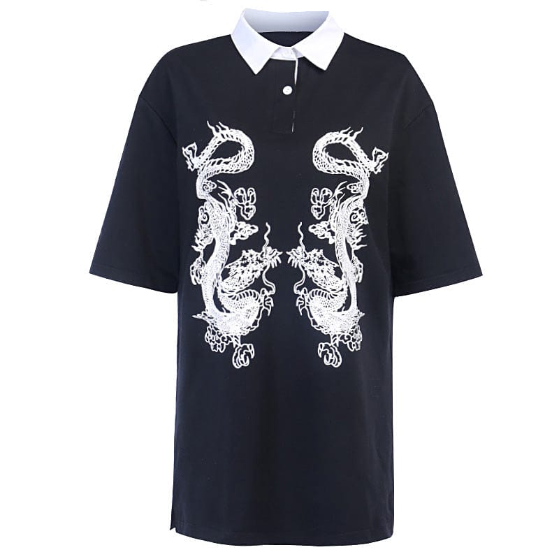 Dark Dragons Tee Dress T-Shirt