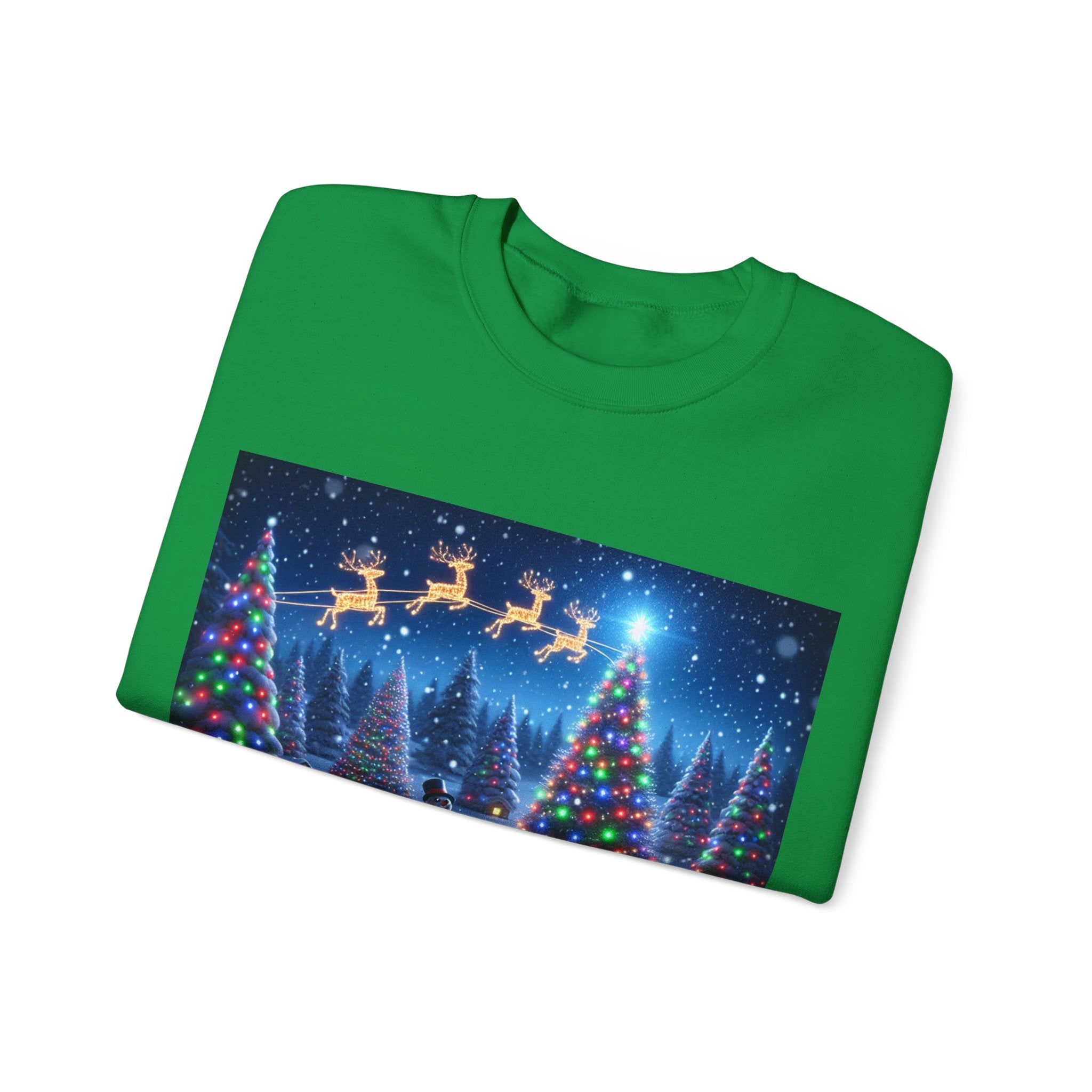 "Jubilant Yuletide Magic - Christmas Sweatshirt"