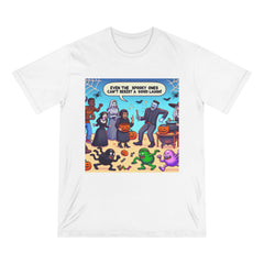 "Enchanting Shadows: Generic Fright-Lite Halloween T-Shirt"