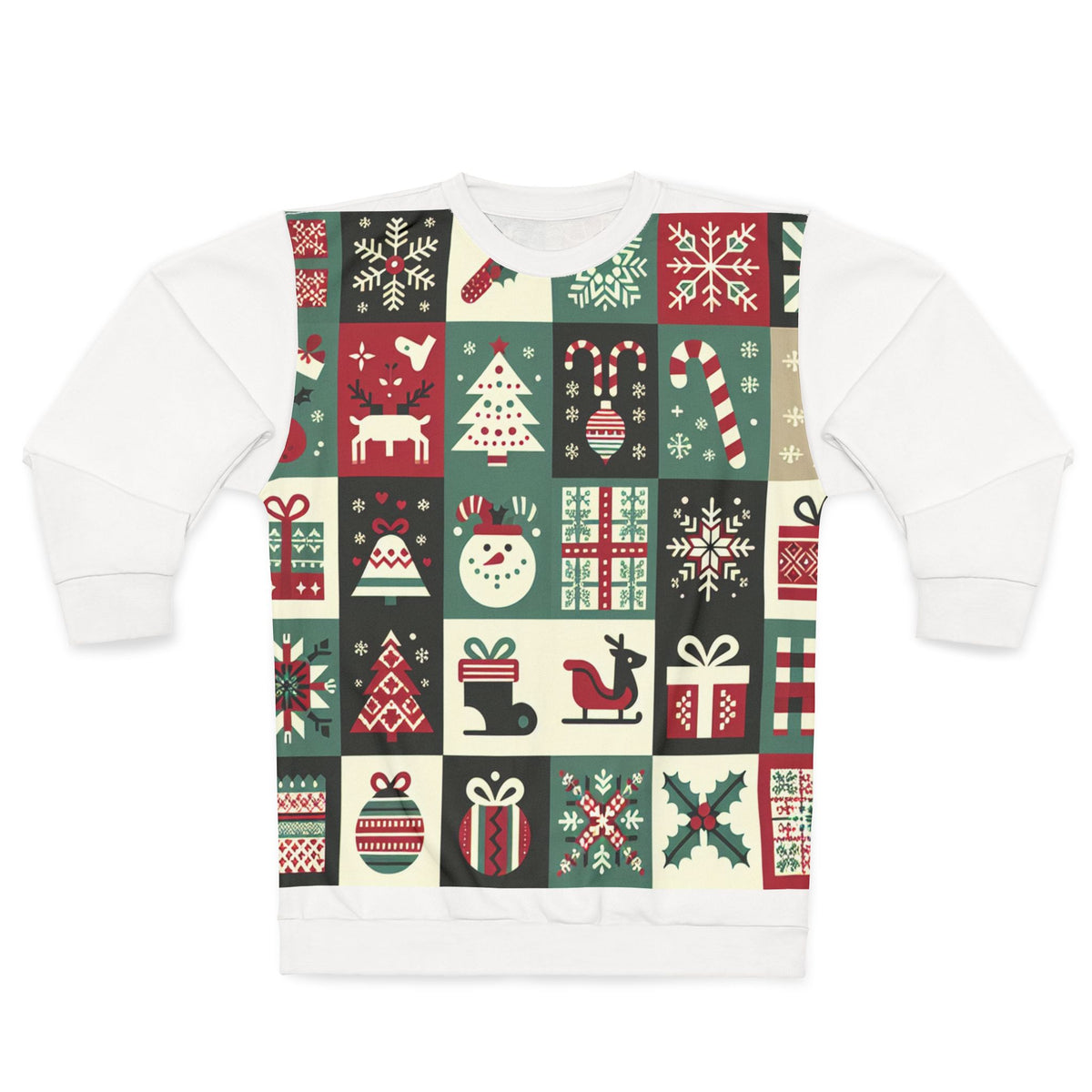 "Enchanted Yuletide Brilliance - Christmas Sweatshirt"