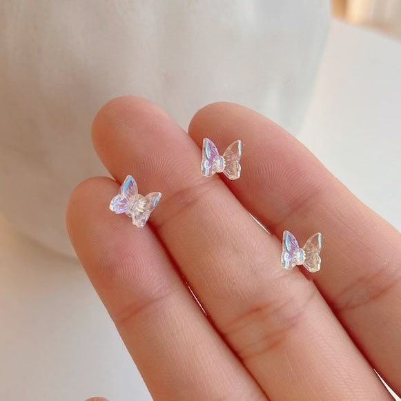 Little Butterfly Stud Tragus Earring - G - Earrings