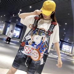 Alice in Wonderland Tee Dress