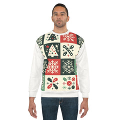 "Festive Luminary Wonderland - Christmas Sweatshirt"