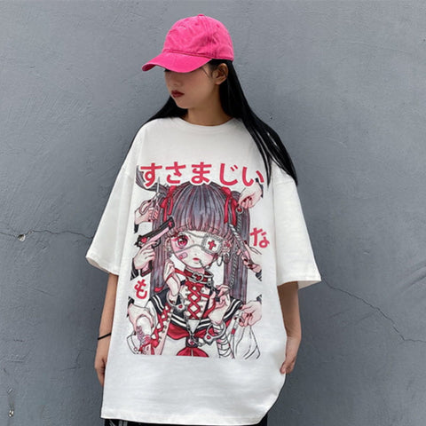 Doll Hurt Gothic Oversize T-shirt