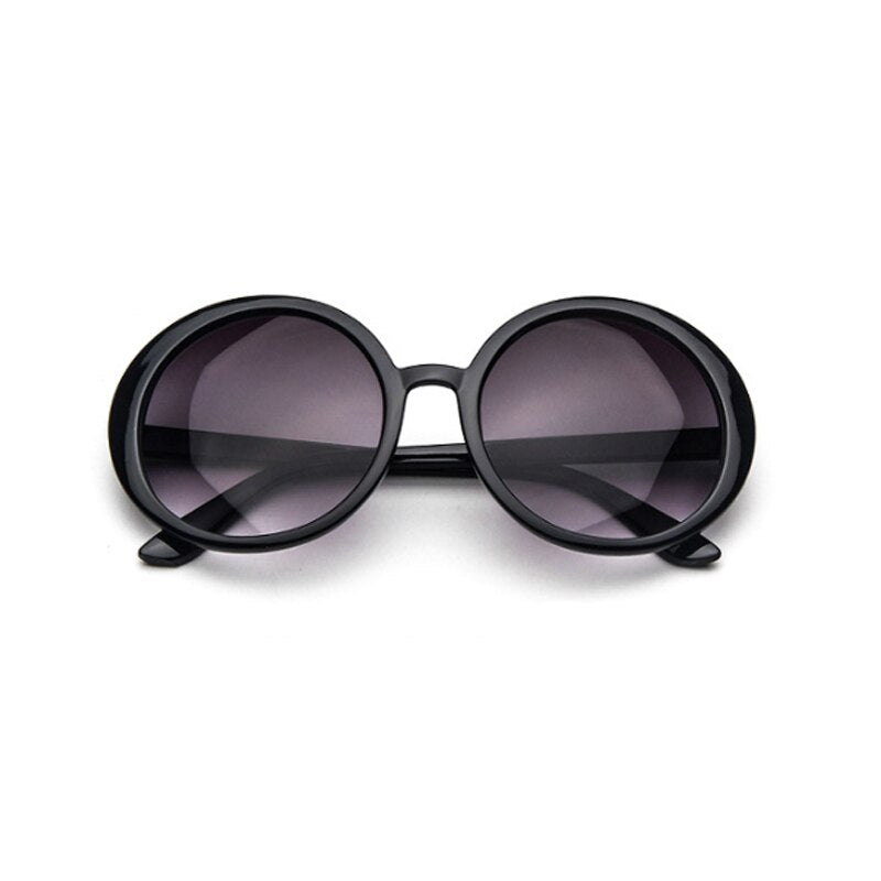 Vintage Oversize Colorful Round Sunglasses